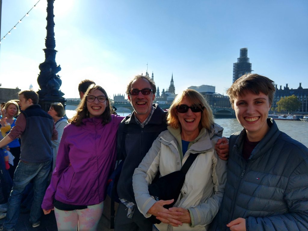 The family in London